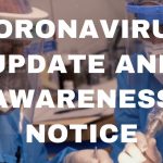 Coronavirus Update and Awareness Notice